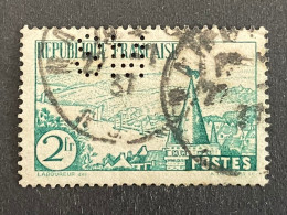 FRANCE S N° 301  SM 153 Indice 2 Perforé Perforés Perfins Perfin ! - Otros & Sin Clasificación