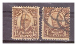 USA - 1930 Presidenti: Warren G. Harding E William Howard Taft - Used Stamps