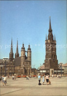 72056921 Halle Saale Markt Marktkirche Roter Turm Halle - Halle (Saale)