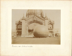 Paris, Exposition Universelle 1900, Palais De L Electricitè, Gonflement D Un Ballon - Lieux