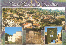 CPSM DE SAINT SAUVEUR DE CRUIZIERES - Andere & Zonder Classificatie