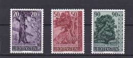 Liechtenstein 1959,cat. Zumstein 321/23 **. Arbres Et Arbustes. - Nuevos