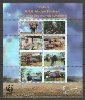 Mocambique 2002 Kleinbogen Mi 2393-2396 MNH WWF - ELEPHANTS - Nuevos