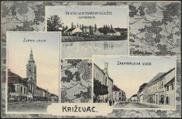 Croatia-----Krizevci-----old Postcard - Croatie