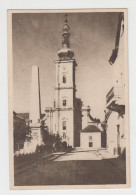 Romania - Cluj Kolozsvar Klausenburg Biserica Franciscana Obeliscul Carolina Piata Muzeului Monument Obelisque Obelisk - Roumanie