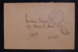 FRANCE - Cachet  Du Parc D'aviation N° 7 Sur Enveloppe Su Sp 102 Pour Paris En 1915  - L 152622 - WW I