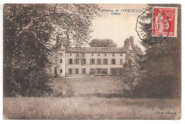 Cpa...chateau De Courcelles...(aube)...1937... - Other & Unclassified