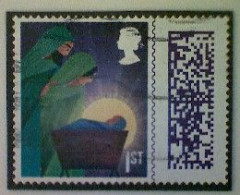 Great Britain, Scott #4294, Used (o), 2022, Christmas: Nativity Scene, 1st, Multicolored - Usati