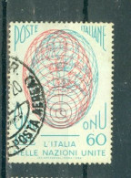 ITALIE - N°735 Obliéré - Admission De L'Italie Aux Nations Unies. - 1946-60: Oblitérés