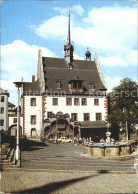 72055117 Poessneck Rathaus Brunnen Poessneck - Pössneck