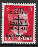 France Libération Ravensburg Mayer N° 6 Neuf ** MNH. Signé Et TB. - Befreiung