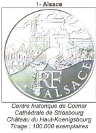 Pièce 10 Euros Argent 2011 Région Alsace - Colecciones