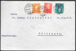 Hungary Karcag Cover To Germany 1934 - Lettres & Documents