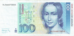 Billet Allemagne. Hundert (100 ) Deutsche Mark. 1991. - 100 DM