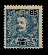 ! ! Cabo Verde - 1903 D. Carlos 65 R - Af. 80 - MH - Cap Vert