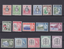 JAMAICA 1956, SG # 159-174, CV £95, MH/MNH - Jamaica (...-1961)