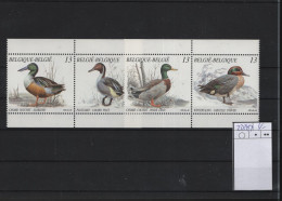 Belgien Birds Theme Michel Cat.No. Mnh/** 2384/2387 - Nuevos