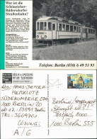 Verkehr/KFZ - Straßenbahn Schöneiche - Rüderdersdorf (bei Berlin) 1993 - Tranvía
