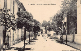 MEDEA - Rue Du Nador Et Le Collège - Médéa