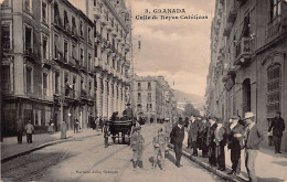 España - GRANADA - Calle De Reyes Catolicos - Ed. L. Martinez-Julia 3 - Granada