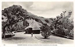 Sri Lanka - Summer House, Hakgala Gardens Near Nuwara Eliya - Publ. Ceylon Pictorials 73 - Sri Lanka (Ceylon)