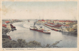 CURAÇAO - Tankboats Entering The Harbour - Publ. L. Reck 8 - Curaçao