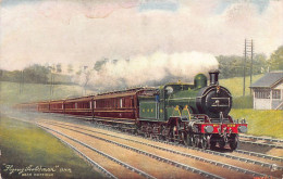 England - HATFIELD - Flying Scotchman Near Hatfield - Great Northern Railway - Publ. Raphael Tuck & Sons Famous Expresse - Hertfordshire