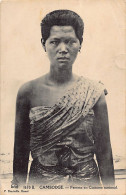 Cambodge - Femme En Costume National - Ed. P-C 1670 B - Cambogia