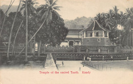 Sri Lanka - KANDY - Temple Of The Sacred Tooth - Publ. Unknown  - Sri Lanka (Ceilán)