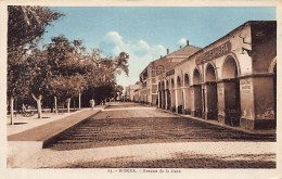 BISKRA - Avenue De La Gare, Café Du Sahara - Ed. EPA 23 - Biskra