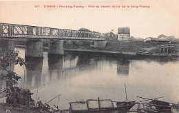 Viet-Nam - PHU LONG THUONG - Pont Du Chemin De Fer Sur Le Song-Thuong - Ed. P. D - Vietnam