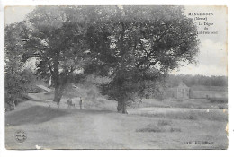 Cpa...Mangiennes...(meuse)...la Digue Du Haut Fourneau...1909... - Autres & Non Classés