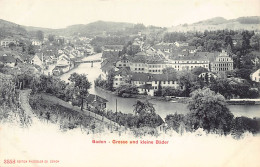 BADEN (AG) Griosse Und Kleine Bâder - Verlag Photoglob 3558 - Baden