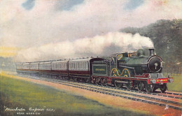 England - HARROW London - Manchester Express - Great Central Railway - Publ. Raphael Tuck & Sons Famous Expresses - London Suburbs