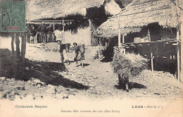 Laos - Femmes Méos Revenant Des Raïs (Hua Pahn) - Ed. Collection Raquez - -  - Laos