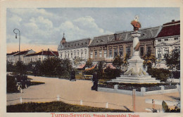 Romania - TURNU SEVERIN - Statuia Imperatului Traian - Ed. Galeria De Cadouri - Ad. Maier & D. Stern 3358 - Roumanie