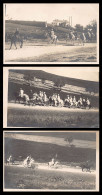 Maroc - Route De Petitjean SIDI KACEM - Régiment De Spahis - 28 Avril 1925 - Série De 3 Cartes-Photo - Ed. Inconnu  - Other & Unclassified