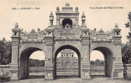 Viet-Nam - HUÉ - Porte D'entrée Du Palais Du Comat - Ed. P. Dieulefils 1060 - Vietnam