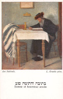 JUDAICA - Austria - Am Sabbath - On The Sabbath - From A Painting By L. Krestin  - Giudaismo