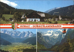 72054856 Gosau Oberoesterreich Gosaukamm Gosausee Dachstein Gosaukammbahn  Gosau - Autres & Non Classés