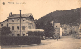 Belgique - MALMÉDY (Liège) Entrée D Ela Ville - Hôtel De La Gare - Café De L'Octroi - Malmedy