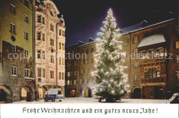 72054850 Innsbruck Weihnachtsbaum Goldenes Dachl Innsbruck - Autres & Non Classés