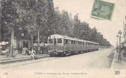 TUNIS - Terminus Des Trams Goulette Marsa TGM - Tunisie