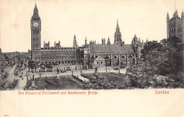 LONDON - The Houses Of Parliament & Westminster Bridge - Publ. Stengel & Co. 4301 - Autres & Non Classés