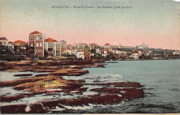 Liban - BEYROUTH - Minet-el-Hosn - Les Rochers (côté Gauche) - Ed. Au Bon Marché 25 - Líbano