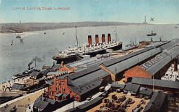 England - LIVERPOOL (Lancs) Liner At Landing Stage - Liverpool