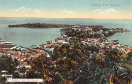 Jamaica - PORT ANTONIO - Bird's Eye View - REAL PHOTO - Publ. A. Duperly & Son 22 - Jamaica