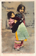 China - Chinese Custom Of Carrying Children In Chinatown, San Francisco - Publ. Britton & Rey 478 - Cina