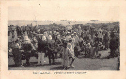 Maroc - CASABLANCA - L'arrivée Des Femmes Des Tirailleurs Sénégalais - Ed. Inconnu  - Casablanca