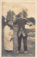 Poland - Old Woman In Turza Wielka And German Soldier - World War One - Publ. P. Wever 100 - Poland